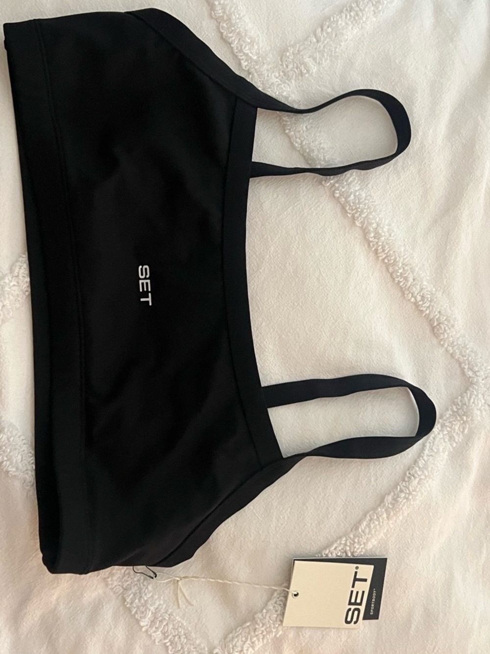 SET Active - SPORTBODY SPORTY
SCOOP BRA - ONYX